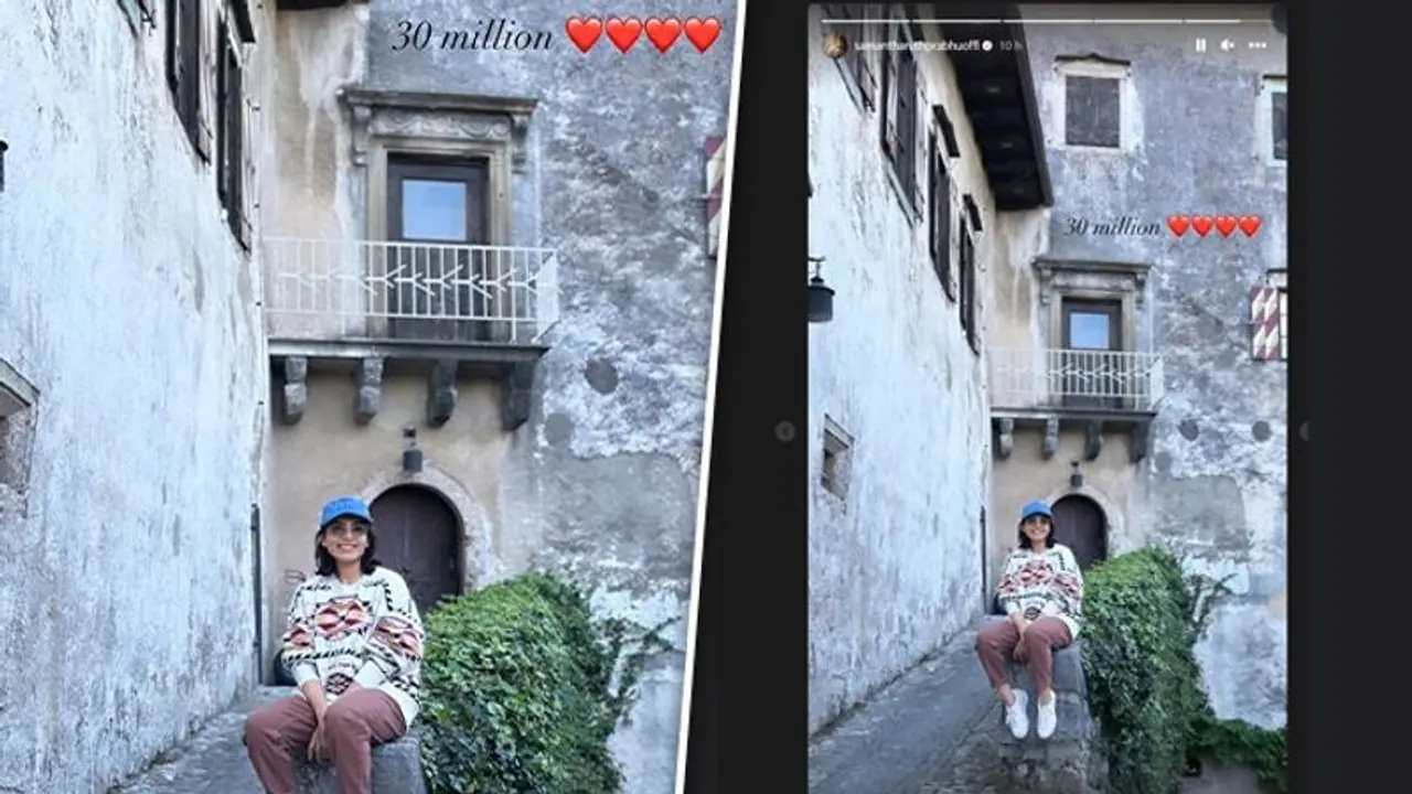 Samantha Ruth Prabhu crosses 30 Million on Instagram; puts up special post to celebrate the occassion Samantha Ruth Prabhu crosses 30 Million on Instagram; puts up special post to celebrate the occassion