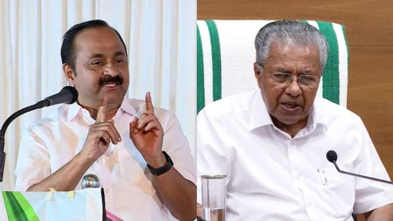 'പിണറായി വിജയന്‍ ഭീരു, മലപ്പുറം എസ്പിയുടെ മാറ്റം അപഹാസ്യം': വി ഡി സതീശന്‍