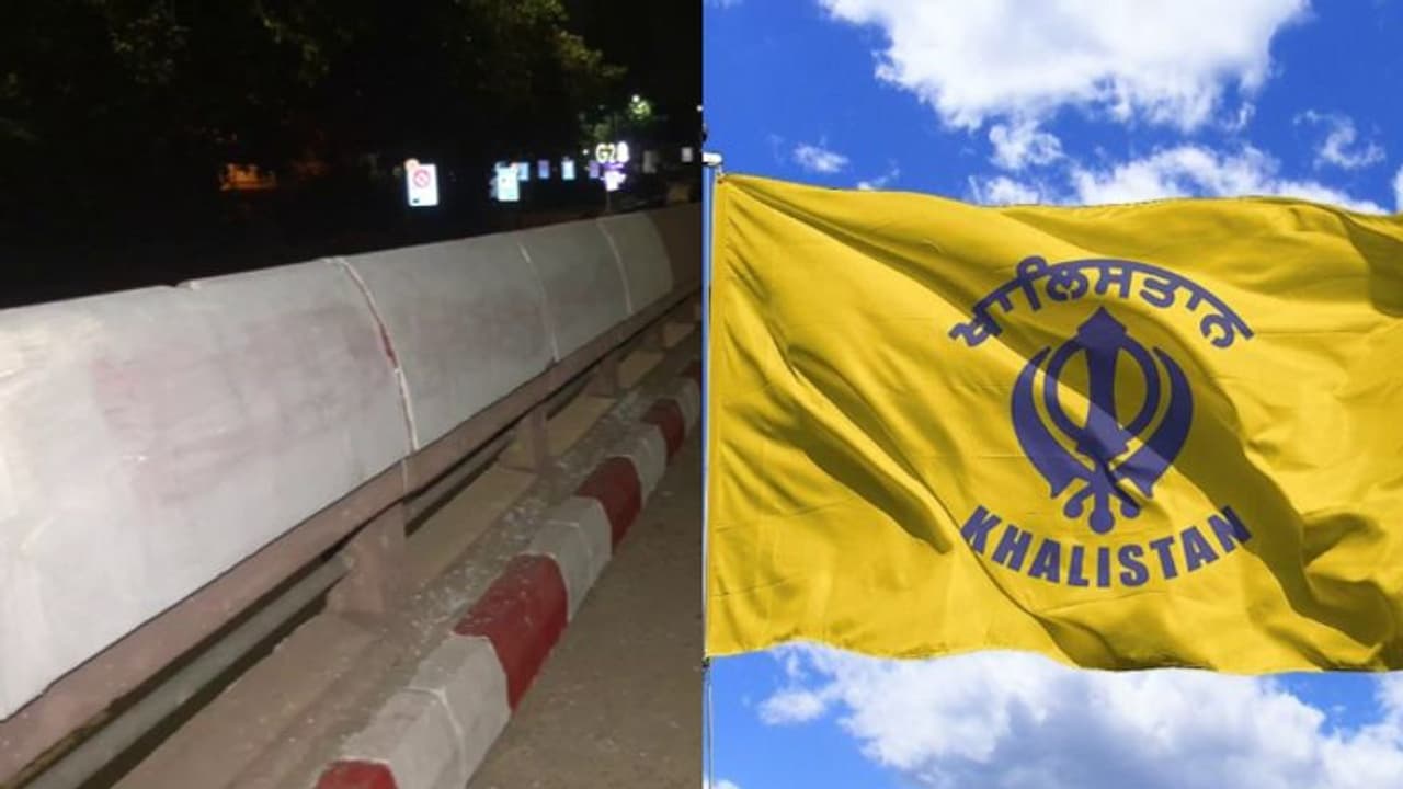 ദില്ലിയിൽ വീണ്ടും ഖലിസ്ഥാൻ അനുകൂല ചുവരെഴുത്ത് ദില്ലിയിൽ വീണ്ടും ഖലിസ്ഥാൻ അനുകൂല ചുവരെഴുത്ത്