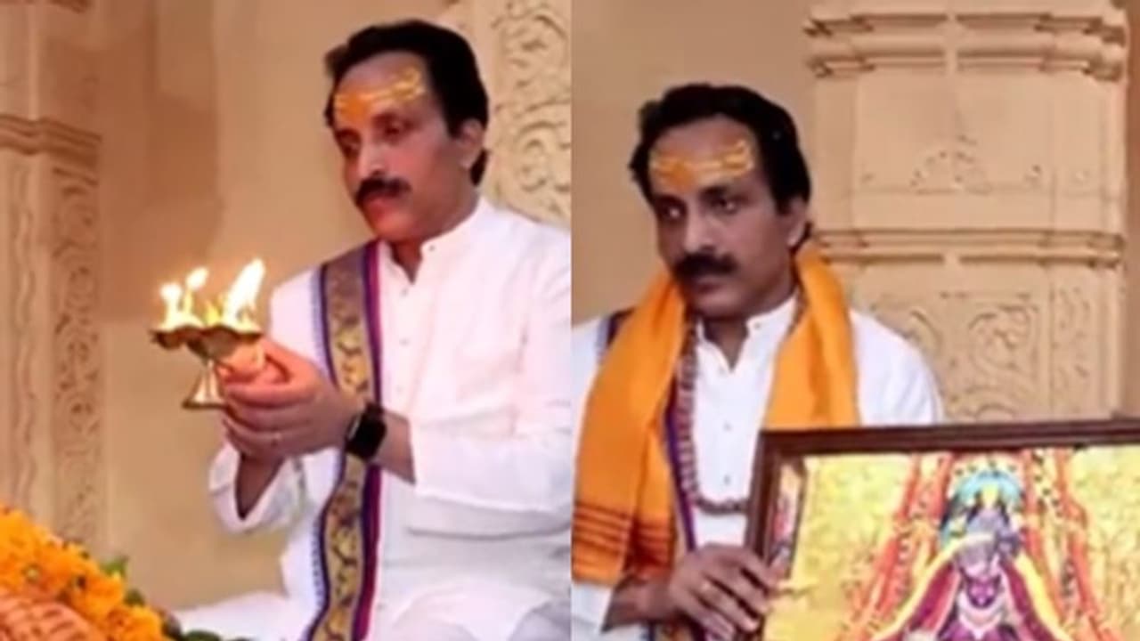 ಗುಜರಾತ್‌ನ ಸೋಮನಾಥ ದೇವಾಲಯಕ್ಕೆ ತೆರಳಿ ಪೂಜೆ ಸಲ್ಲಿಸಿದ ಇಸ್ರೋ ಅಧ್ಯಕ್ಷ