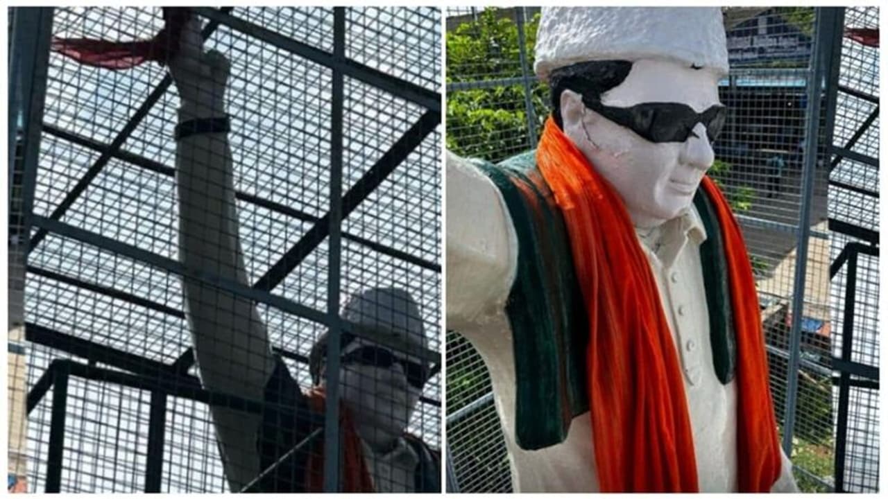 எம்.ஜி.ஆர். சிலைக்கு காவித்துண்டு போட்ட மர்ம நபர்கள்! கொந்தளிக்கும் செங்கல்பட்டு அதிமுக தொண்டர்கள் ! எம்.ஜி.ஆர். சிலைக்கு காவித்துண்டு போட்ட மர்ம நபர்கள்! கொந்தளிக்கும் செங்கல்பட்டு அதிமுக தொண்டர்கள் !