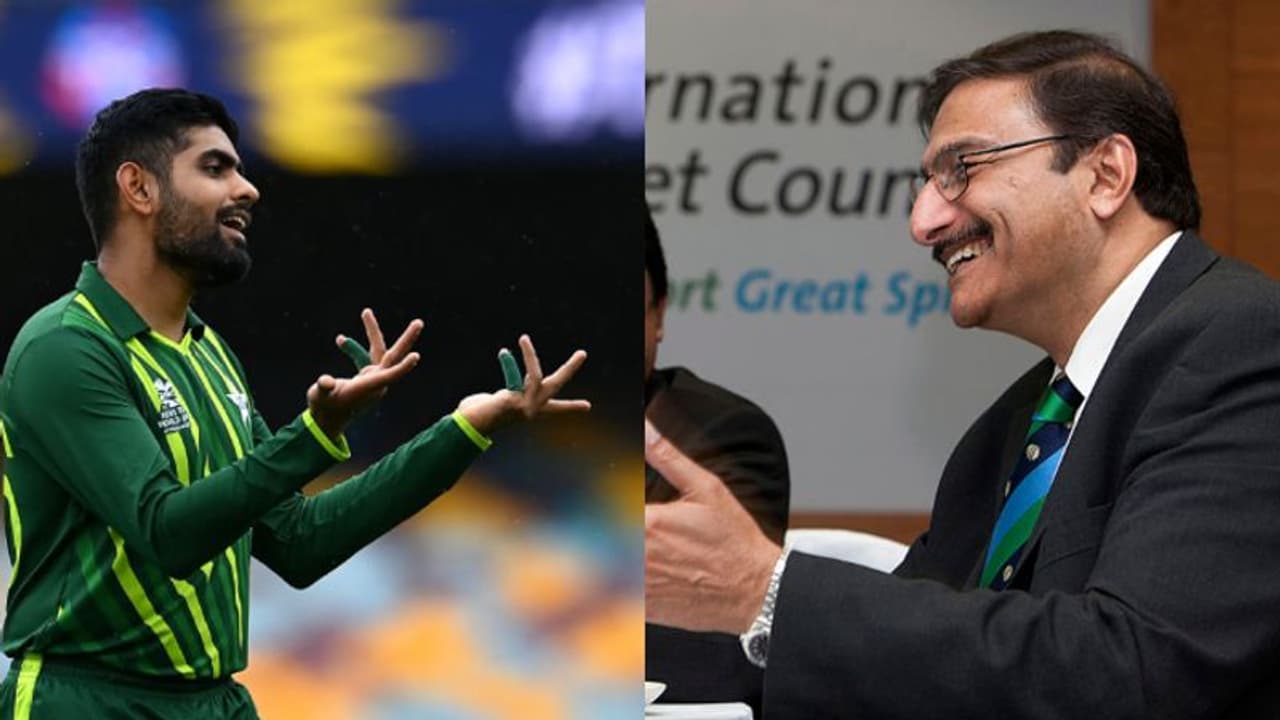 ഇന്ത്യയിൽ ലഭിച്ച സ്വീകരണത്തിൽ പാക് ടീം അത്ഭുതപ്പെടുമ്പോൾ ഇന്ത്യയെ ശത്രുരാജ്യമെന്ന് വിശേഷിപ്പിച്ച് പിസിബി ഇന്ത്യയിൽ ലഭിച്ച സ്വീകരണത്തിൽ പാക് ടീം അത്ഭുതപ്പെടുമ്പോൾ ഇന്ത്യയെ ശത്രുരാജ്യമെന്ന് വിശേഷിപ്പിച്ച് പിസിബി