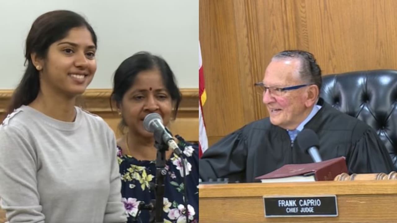 വിധികൾ കേട്ട് ഇഷ്ടമായി; അമേരിക്കൻ ജഡ്ജിയെ കാണാന്‍ ഇന്ത്യയിൽ നിന്ന് ഒരു കുടുംബം; 'ഹൃദയം നിറഞ്ഞു' എന്ന് ജഡ്ജി