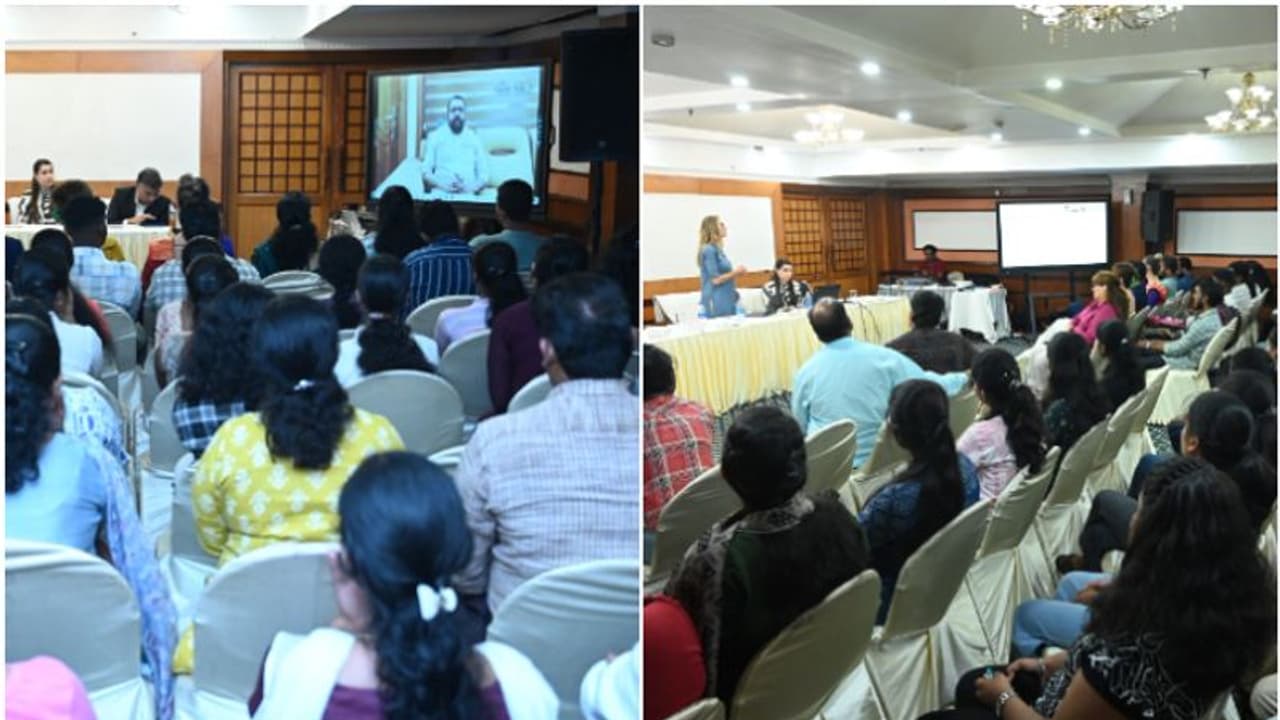 പ്ലസ് ടുവിന് ശേഷം ജര്മ്മനിയില് നഴ്സിംഗ് പഠനം; ശ്രദ്ധേയമായി നോര്ക്ക റൂട്ട്സ് വര്ക്ക് ഷോപ്പ് പ്ലസ് ടുവിന് ശേഷം ജര്മ്മനിയില് നഴ്സിംഗ് പഠനം; ശ്രദ്ധേയമായി നോര്ക്ക റൂട്ട്സ് വര്ക്ക് ഷോപ്പ്