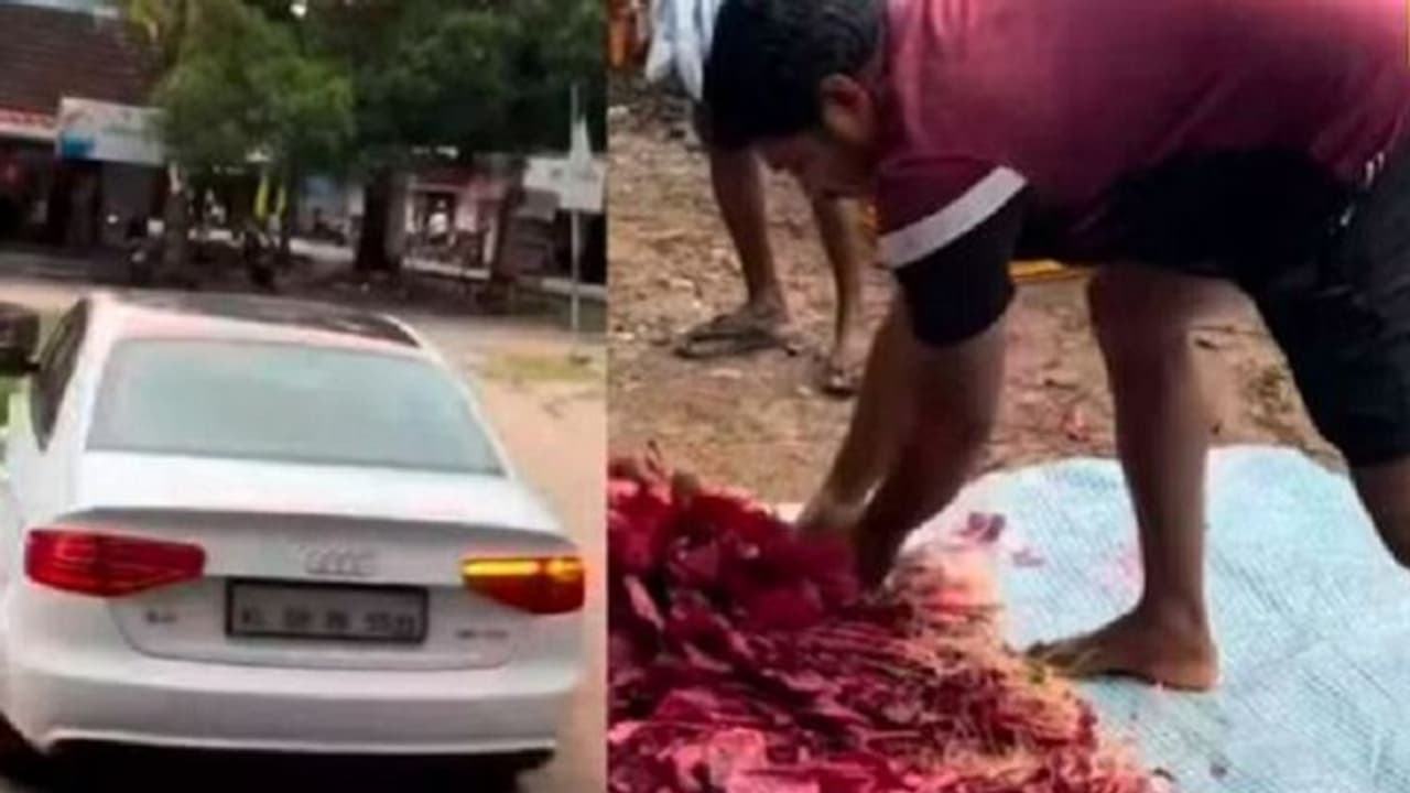 ರಸ್ತೆ ಬದಿ ಸೊಪ್ಪು ಮಾರಾಟ ಮಾಡಲು ಆಡಿ ಕಾರಿನಲ್ಲಿ ಹೋಗೋ ಶ್ರೀಮಂತ ರೈತ: ವಿಡಿಯೋ ವೈರಲ್! ರಸ್ತೆ ಬದಿ ಸೊಪ್ಪು ಮಾರಾಟ ಮಾಡಲು ಆಡಿ ಕಾರಿನಲ್ಲಿ ಹೋಗೋ ಶ್ರೀಮಂತ ರೈತ: ವಿಡಿಯೋ ವೈರಲ್!