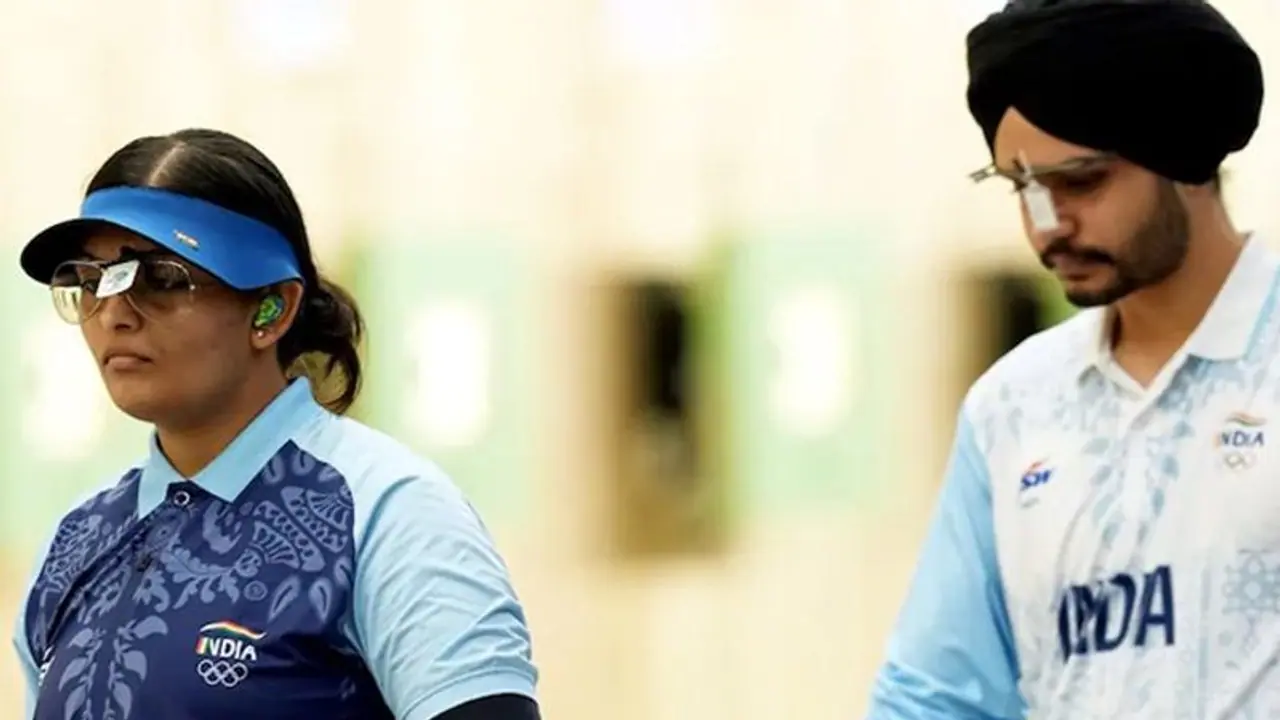 Asian Games 2023: Silver for Sarabjot Singh and Divya TS in 10m Air Pistol mixed team event Asian Games 2023: Silver for Sarabjot Singh and Divya TS in 10m Air Pistol mixed team event