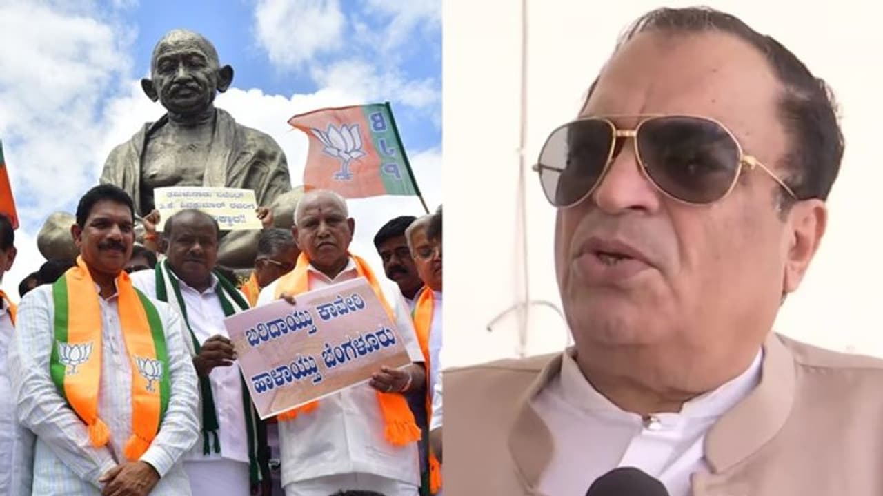 ಬಿಜೆಪಿ ಜೆಡಿಎಸ್‌ ಮೈತ್ರಿಗೆ ಅಸಮಾಧಾನ, 'ಕಾಲಾಯ ತಸ್ಮೈ ನಮಃ' ಎಂದ ಸಿಎಂ ಇಬ್ರಾಹಿಂ!