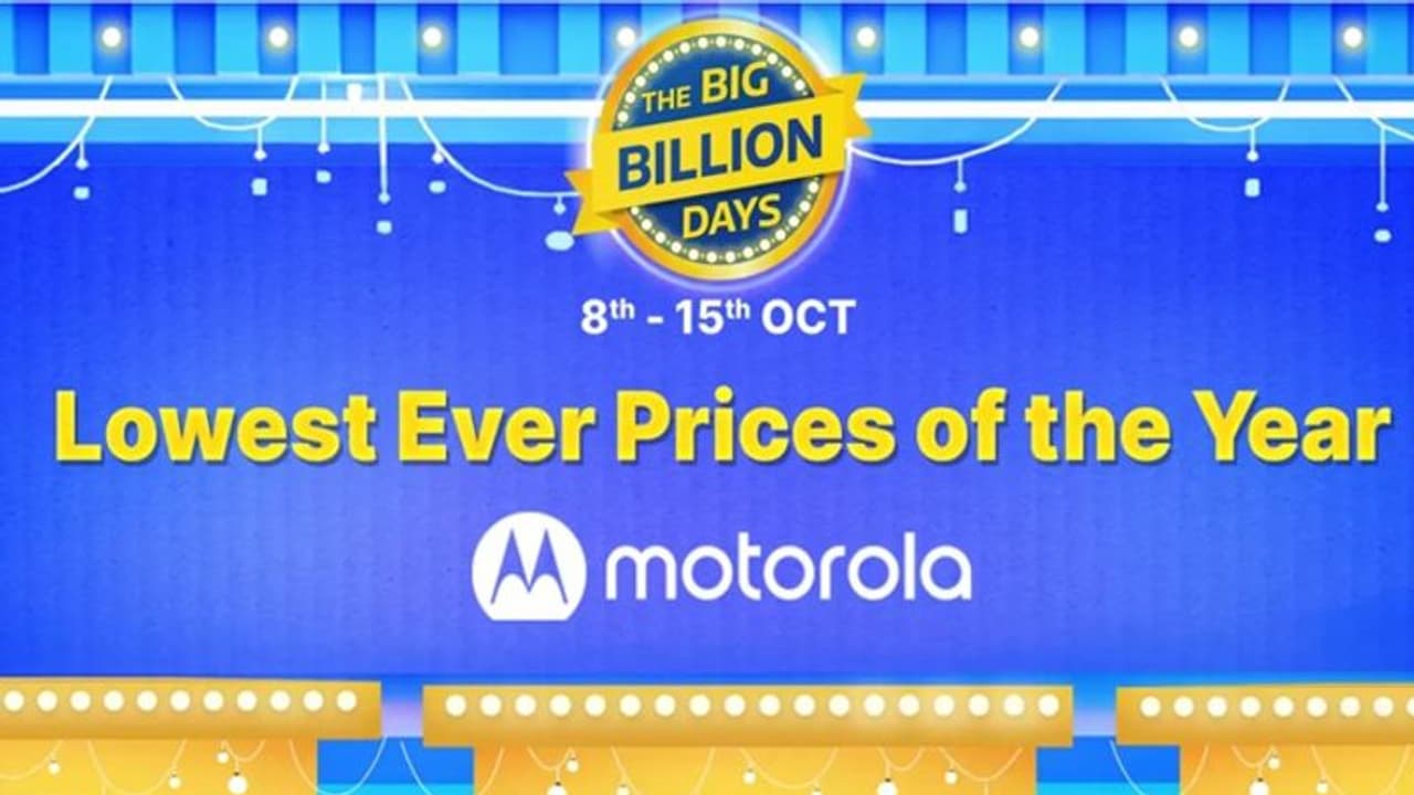 Flipkart Big Billion Days sale 2023: 5 AMAZING deals on Motorola phones you shouldn't miss Flipkart Big Billion Days sale 2023: 5 AMAZING deals on Motorola phones you shouldn't miss