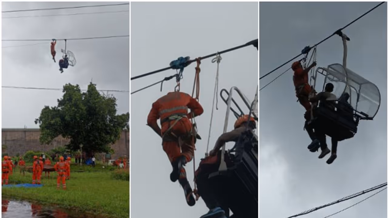 'മലമ്പുഴ റോപ്പ് വേയില് യുവാക്കൾ കുടുങ്ങി, ആശങ്കയുടെ നിമിഷം; ദ്രുതഗതിയില് ഉണര്ന്ന് രക്ഷാസംഘം', മോക് ഡ്രില് 'മലമ്പുഴ റോപ്പ് വേയില് യുവാക്കൾ കുടുങ്ങി, ആശങ്കയുടെ നിമിഷം; ദ്രുതഗതിയില് ഉണര്ന്ന് രക്ഷാസംഘം', മോക് ഡ്രില്