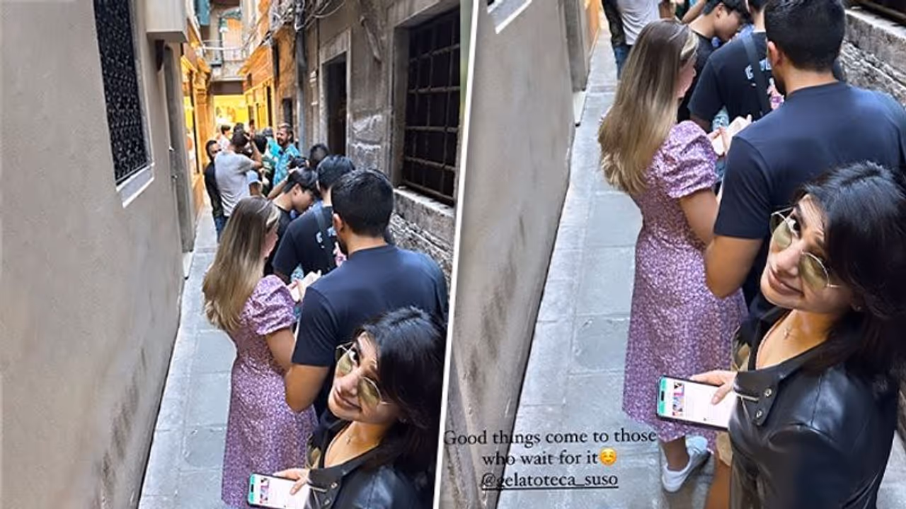 Samantha Ruth Prabhu in Venice: Kushi actress patiently lines up for gelato [Pictures]