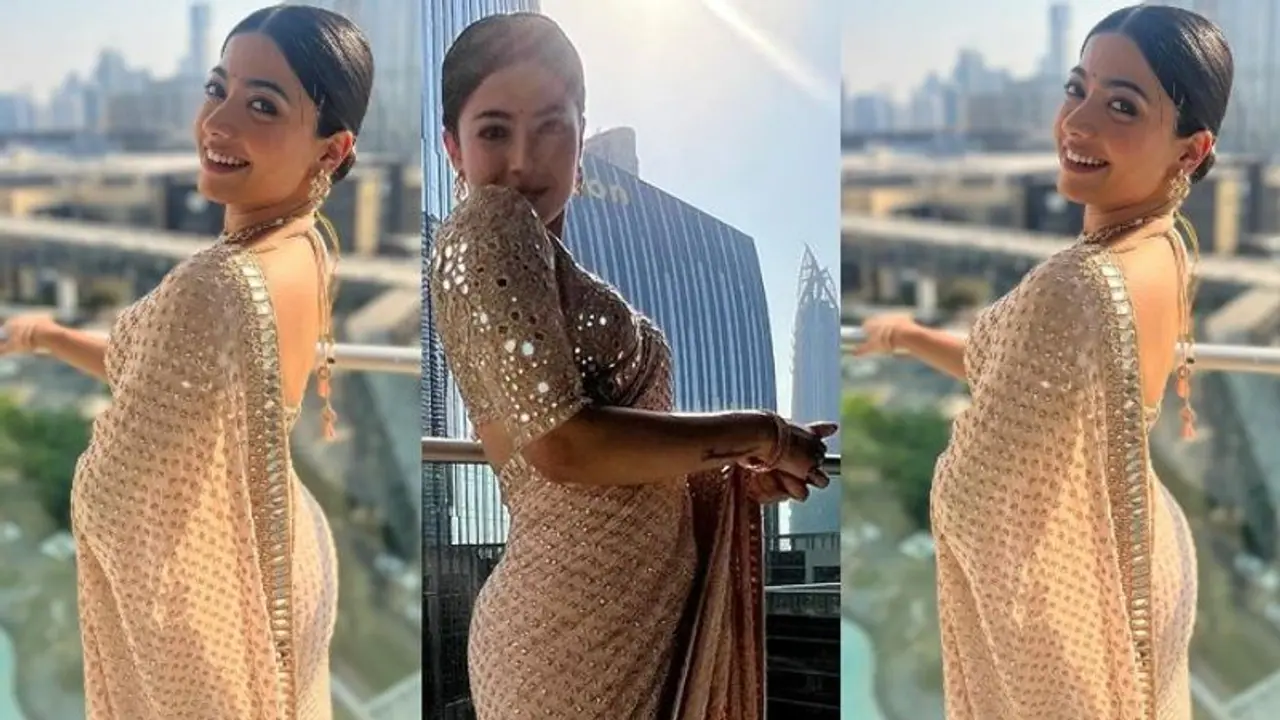 Rashmika Mandanna in Dubai: Pushpa star grooves on her superhit songs ‘Saami Saami’ and ‘Ranjhithame' Rashmika Mandanna in Dubai: Pushpa star grooves on her superhit songs ‘Saami Saami’ and ‘Ranjhithame'