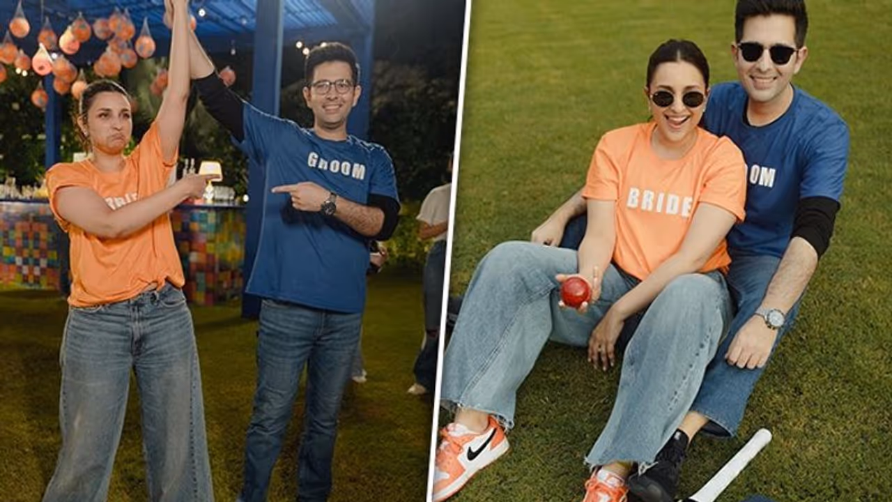 Parineeti Chopra; Raghav Chadha shares amusing glimpses from their pre wedding ceremony; WATCH Parineeti Chopra; Raghav Chadha shares amusing glimpses from their pre wedding ceremony; WATCH