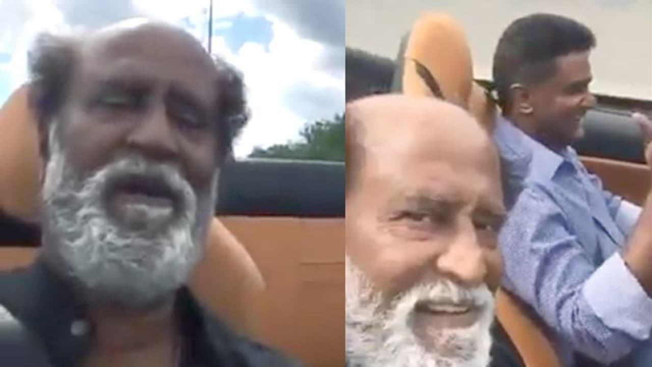 “ரெட் பட்டன் தானே..” க்யூட்டாக கேட்கும் ரஜினி.. சூப்பர்ஸ்டாரின் முதல் செல்ஃபி வீடியோ வைரல்.. “ரெட் பட்டன் தானே..” க்யூட்டாக கேட்கும் ரஜினி.. சூப்பர்ஸ்டாரின் முதல் செல்ஃபி வீடியோ வைரல்..