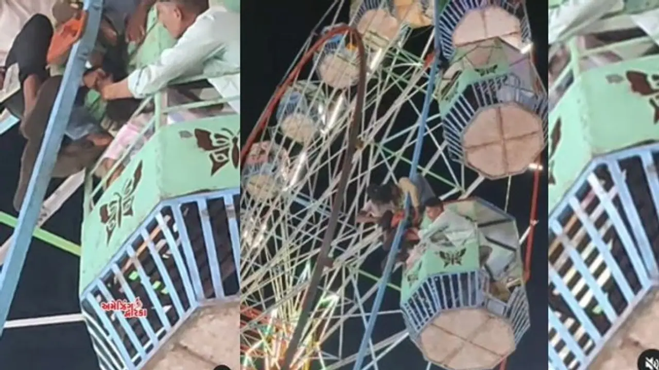 ಜಾತ್ರೆಯಲ್ಲಿ ಜಾಯಿಂಟ್ ವ್ಹೀಲ್‌ಗೆ ಸಿಲುಕಿಕೊಂಡ ಬಾಲಕಿಯ ಕೂದಲು: ಆಘಾತಕಾರಿ ವೀಡಿಯೋ ವೈರಲ್