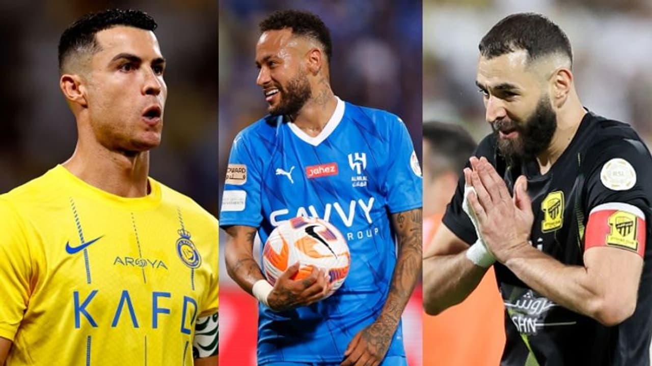 റൊണാള്ഡോയും നെയ്മറും ബെന്സേമയുമെല്ലാം ഒരു ടീമില്, വമ്പന് പോരാട്ടത്തിനൊരുങ്ങി സൗദി പ്രൊ ലീഗ് റൊണാള്ഡോയും നെയ്മറും ബെന്സേമയുമെല്ലാം ഒരു ടീമില്, വമ്പന് പോരാട്ടത്തിനൊരുങ്ങി സൗദി പ്രൊ ലീഗ്