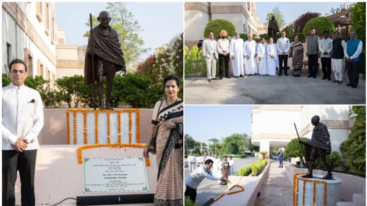 ഗാന്ധി സ്മരണയില് ഒമാനിലെ ഇന്ത്യൻ എംബസി ഗാന്ധി സ്മരണയില് ഒമാനിലെ ഇന്ത്യൻ എംബസി
