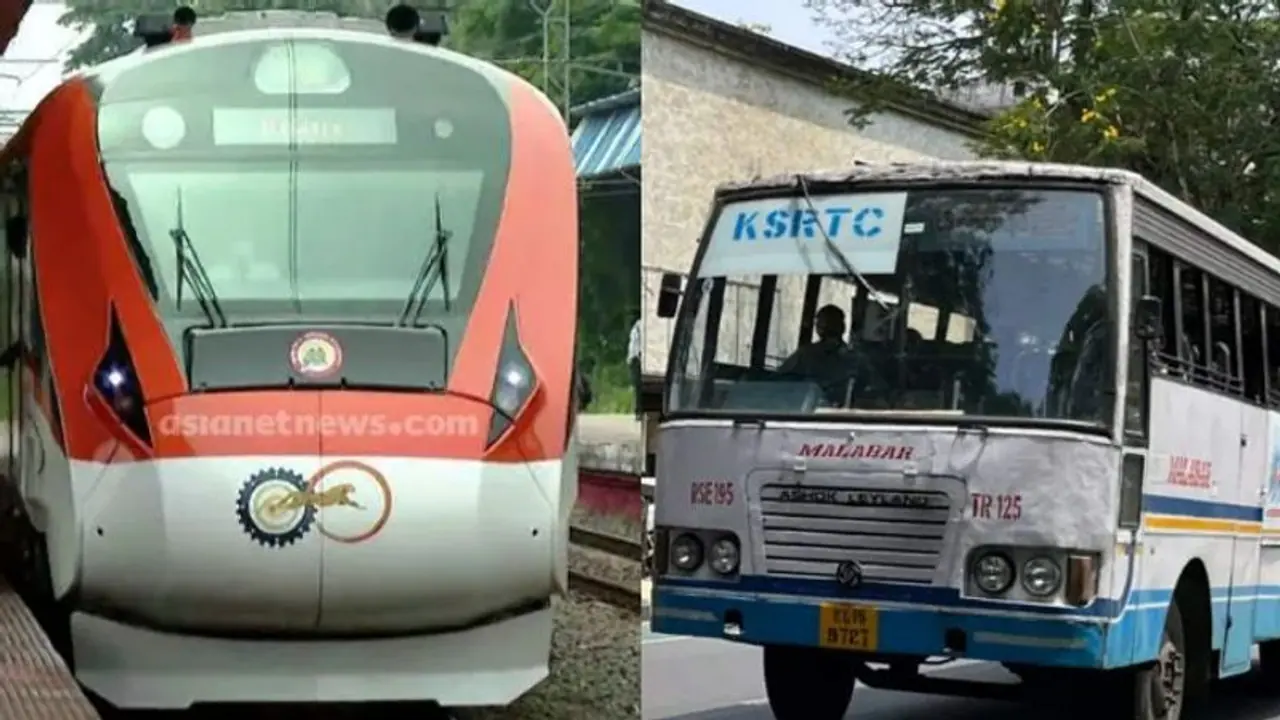 വന്ദേഭാരതില്‍ രാത്രി തിരൂരില്‍ വന്നിറങ്ങി ടെന്‍ഷനടിക്കേണ്ട; കെഎസ്ആര്‍ടിസി കാത്തുനില്‍പ്പുണ്ട്