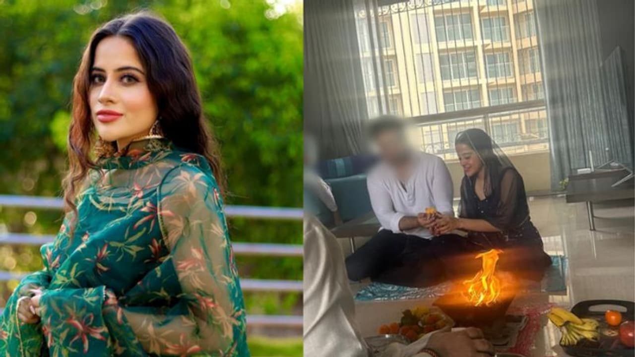 Is Urfi Javed secretly engaged in Hindu rituals? Find out about the picture gone viral Is Urfi Javed secretly engaged in Hindu rituals? Find out about the picture gone viral