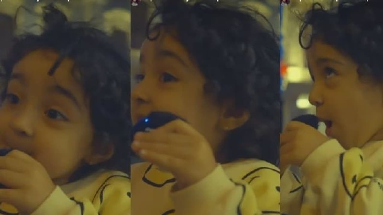 വീഡിയോ കണ്ടവര്‍ പറയുന്നു 'പേളിയുടെ മകളല്ലേ, അത്ഭുതമില്ലെന്ന്' വീഡിയോ വൈറല്‍