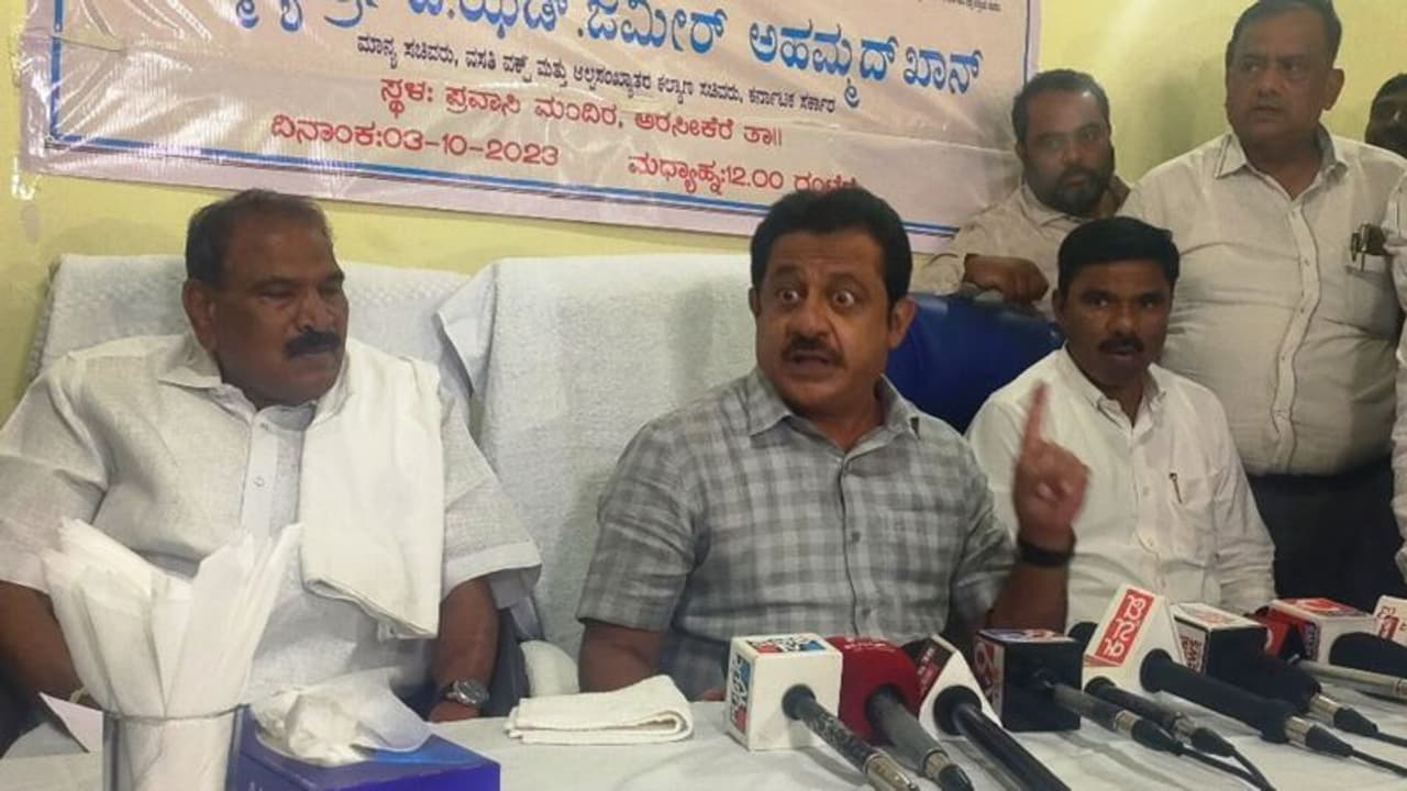 ಬಿಜೆಪಿ ಜೆಡಿಎಸ್ ಮೈತ್ರಿಯಿಂದ ನಮಗೇ ಪ್ಲಸ್ ಆಗುತ್ತೆ: ಸಚಿವ ಜಮೀರ್