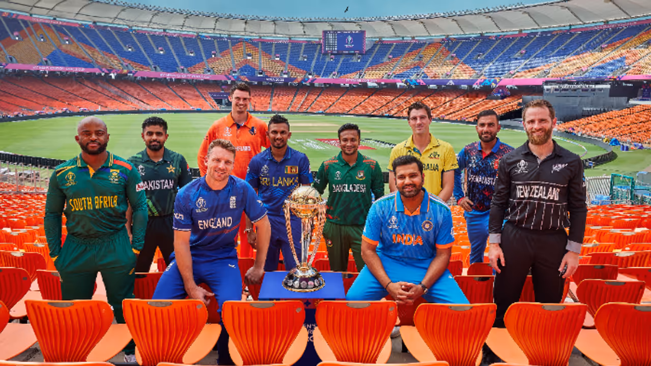 ICC World Cup 2023: ಕ್ರಿಕೆಟ್ ವಿಶ್ವ ಸಮರಕ್ಕೆ ಇಂದು ಅಧಿಕೃತ ಚಾಲನೆ..! ICC World Cup 2023: ಕ್ರಿಕೆಟ್ ವಿಶ್ವ ಸಮರಕ್ಕೆ ಇಂದು ಅಧಿಕೃತ ಚಾಲನೆ..!