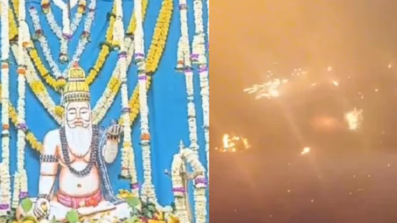 ಬನಹಟ್ಟಿ ಕಾಡಸಿದ್ದೇಶ್ವರ ಜಾತ್ರಾ ಮಹೋತ್ಸವ: ಹರಕೆ ತೀರಿಸಿಲು ಲಕ್ಷಾಂತರ ಮೌಲ್ಯದ ಪಟಾಕಿ ಸಿಡಿಸುವ ಭಕ್ತರು!