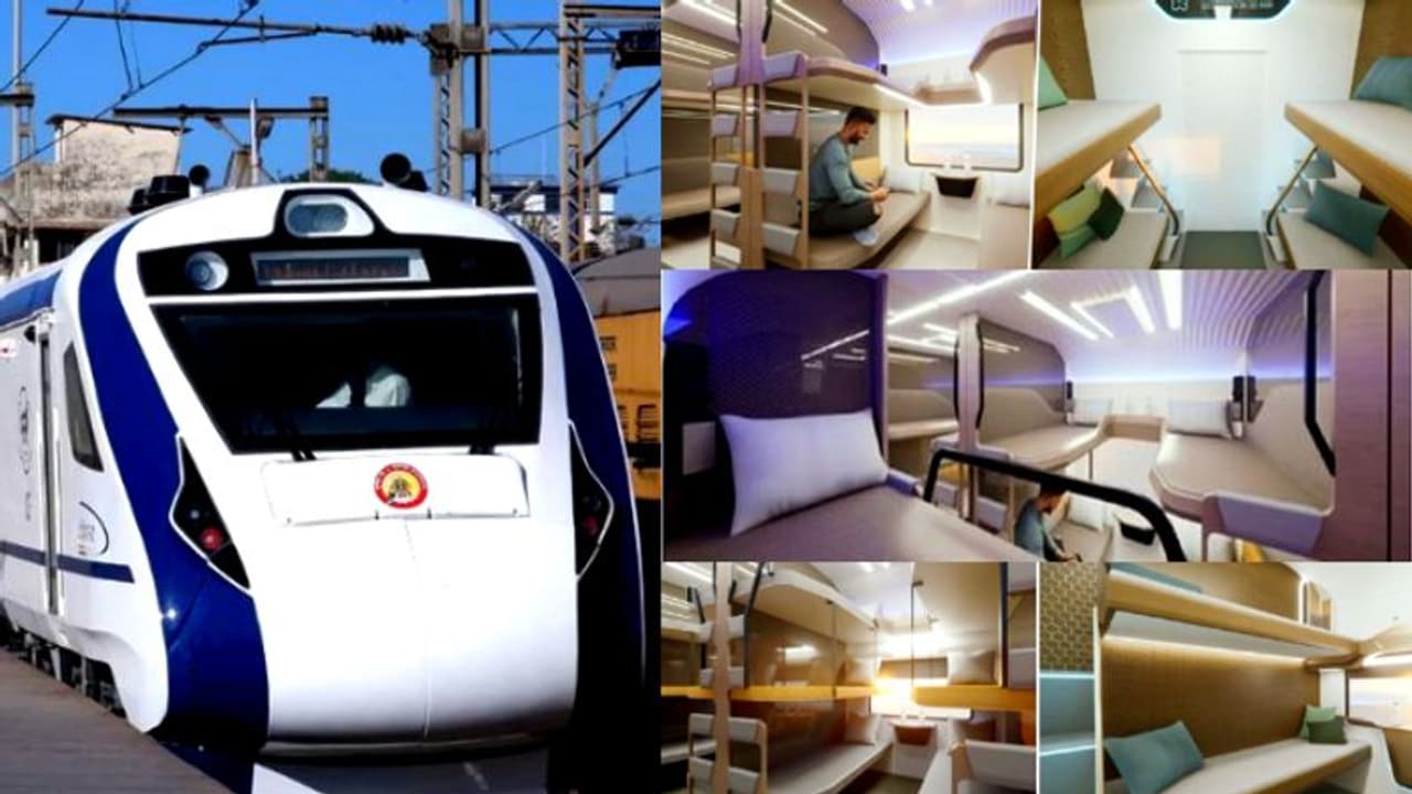 'കണ്ണഞ്ചുന്നൊരു മൊഞ്ച്'; വന്ദേഭാരത് സ്ലീപ്പറായപ്പോൾ ചെലവായത് എത്ര 'കണ്ണഞ്ചുന്നൊരു മൊഞ്ച്'; വന്ദേഭാരത് സ്ലീപ്പറായപ്പോൾ ചെലവായത് എത്ര