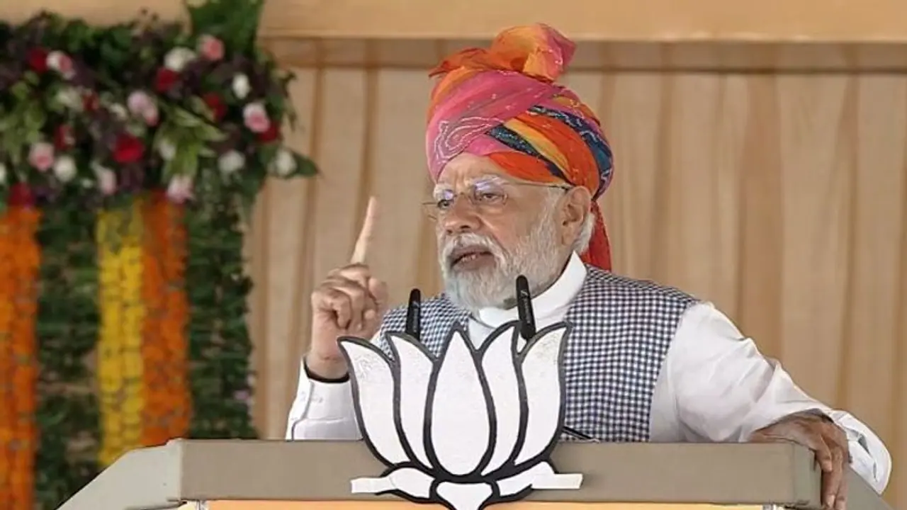 In Ashok Gehlot's stronghold Jodhpur, PM Modi invokes 'Lal Diary', slams Congress