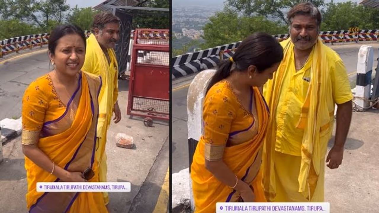 వెంకటేశ్వర మాలలో రాజీవ్ కనకాల, తిరుమలలో సందడి చేసిన సుమ దంపతులు వెంకటేశ్వర మాలలో రాజీవ్ కనకాల, తిరుమలలో సందడి చేసిన సుమ దంపతులు