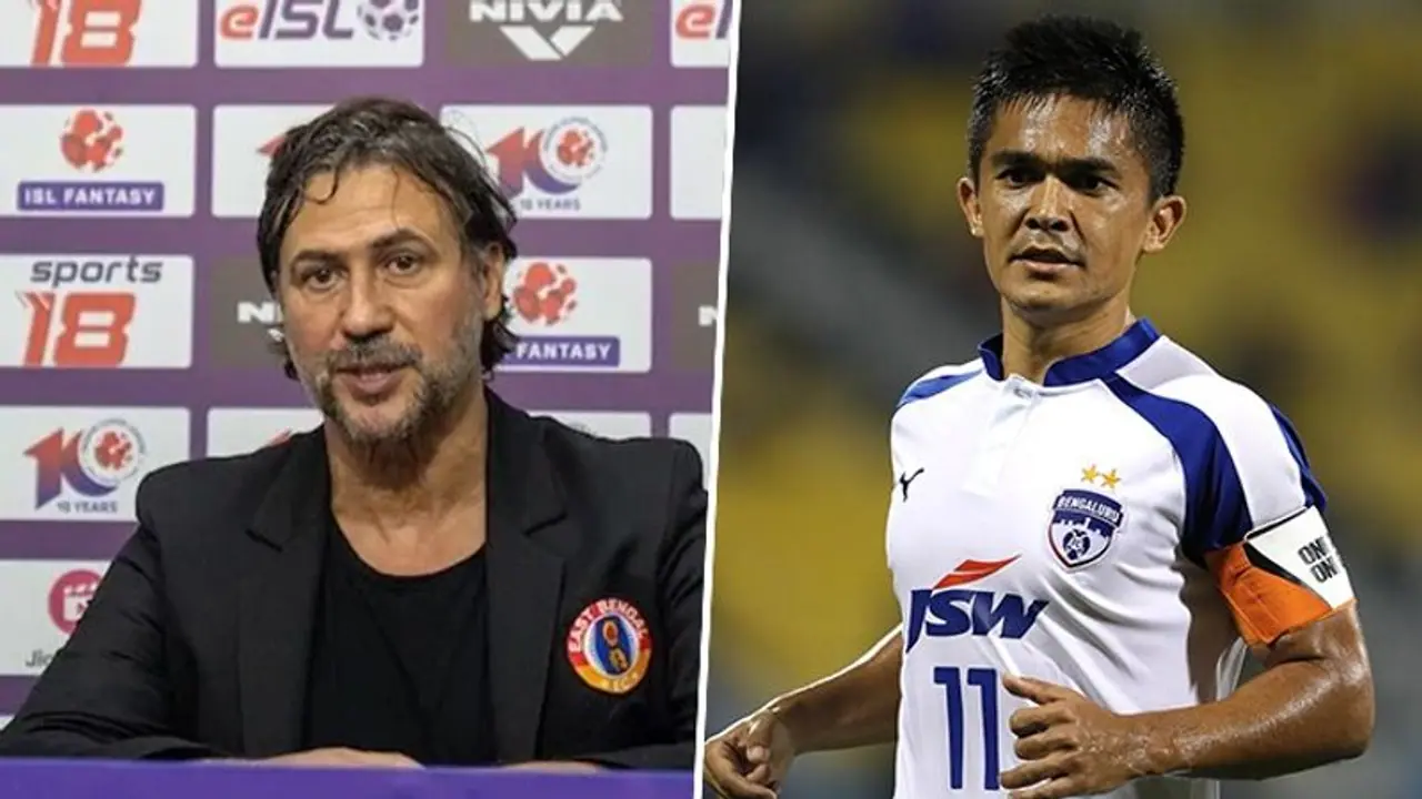ISL 2023 24: Carles Cuadrat praised Sunil Chhetri's tactical acumen post East Bengal's loss to his former team ISL 2023 24: Carles Cuadrat praised Sunil Chhetri's tactical acumen post East Bengal's loss to his former team