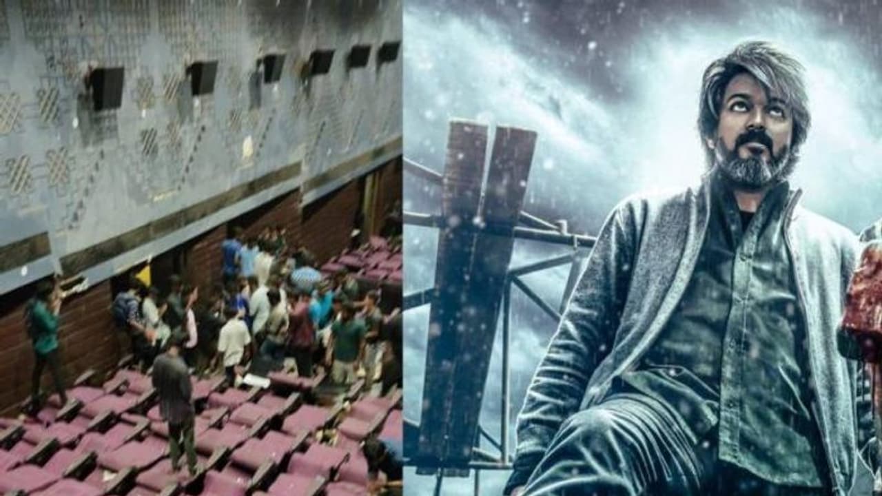 'லியோ' ட்ரைலர் ரிலீஸ்! ரோகிணி தியேட்டரில் 10 லட்சத்தை பதம் பார்த்த ரசிகர்கள்! உரிமையாளர் செய்த நெகிழ்சி செயல்! 'லியோ' ட்ரைலர் ரிலீஸ்! ரோகிணி தியேட்டரில் 10 லட்சத்தை பதம் பார்த்த ரசிகர்கள்! உரிமையாளர் செய்த நெகிழ்சி செயல்!