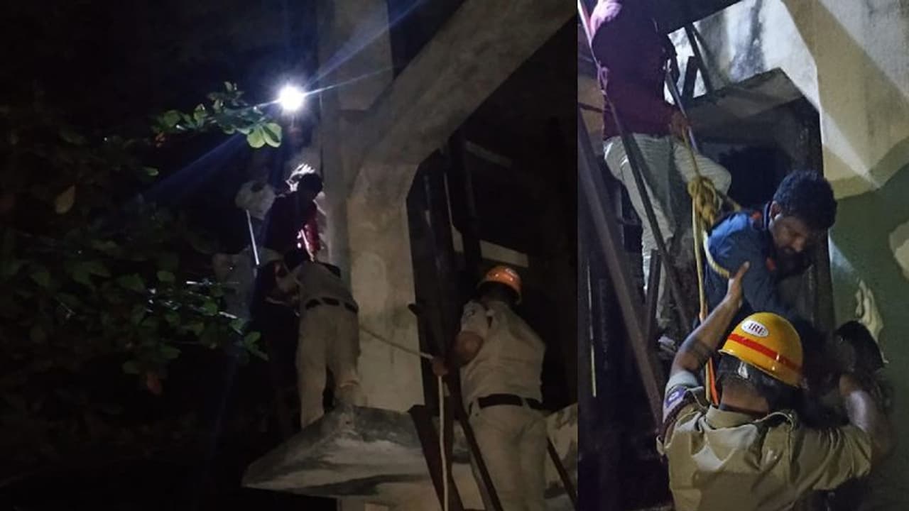 ಕುಡಿದ ಮತ್ತಿನಲ್ಲಿ ಟ್ಯಾಂಕ್ ಏರಿದ ಕುಡುಕ ಮಹಾಶಯ: ಕೆಳಗಿಳಿಯಲಾಗದೆ ಪರದಾಟ, ಮುಂದೇನಾಯ್ತು? ಕುಡಿದ ಮತ್ತಿನಲ್ಲಿ ಟ್ಯಾಂಕ್ ಏರಿದ ಕುಡುಕ ಮಹಾಶಯ: ಕೆಳಗಿಳಿಯಲಾಗದೆ ಪರದಾಟ, ಮುಂದೇನಾಯ್ತು?