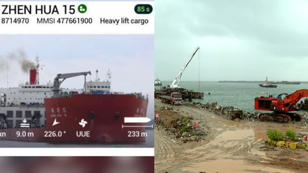 വിഴിഞ്ഞത്തേക്ക് ആദ്യ കപ്പലെത്തുന്നു; ഷെന്‍ ഹുവാ 15 ഗുജറാത്തില്‍നിന്ന് കേരളത്തിലേക്ക് പുറപ്പെട്ടു