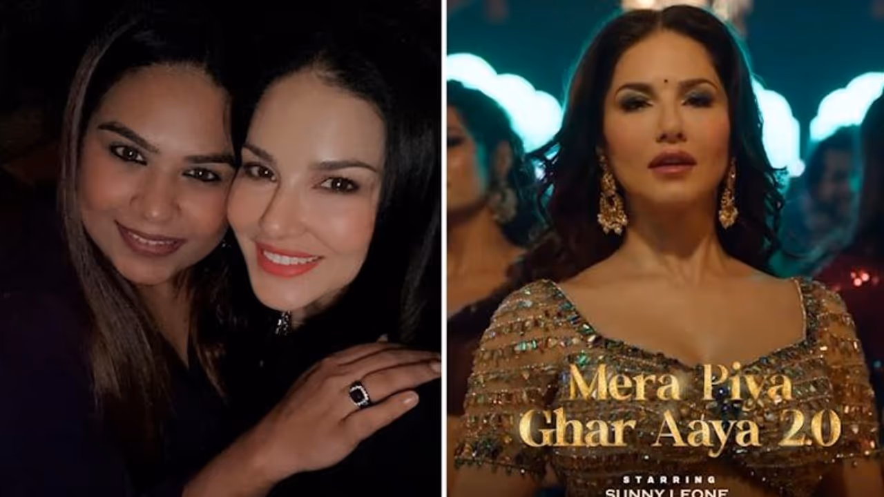 Sunny Leone stuns in chic fashion for night out; to re create iconic Madhuri Dixit song 'Mere Piya Ghar Aaya' Sunny Leone stuns in chic fashion for night out; to re create iconic Madhuri Dixit song 'Mere Piya Ghar Aaya'