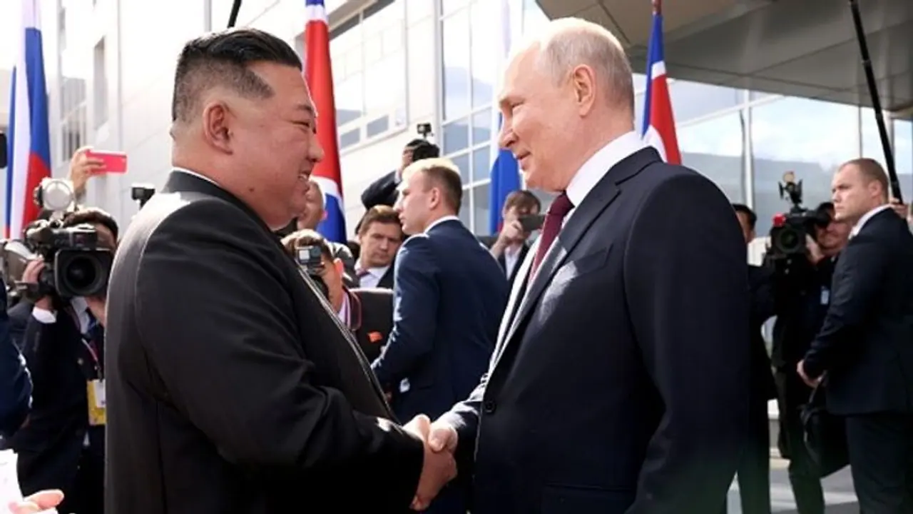 Vladimir Putin presents Russian made luxury car as gift to North Korea's Kim Jong Un