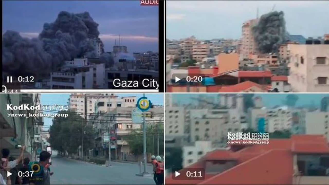 ಹಮಾಸ್ ಉಗ್ರರಿದ್ದ ಬಹುಮಹಡಿ ಕಟ್ಟಡ ಹೊಡೆದುರುಳಿಸಿದ ಇಸ್ರೇಲ್ ಸೇನೆ: ವೀಡಿಯೋ ವೈರಲ್ ಹಮಾಸ್ ಉಗ್ರರಿದ್ದ ಬಹುಮಹಡಿ ಕಟ್ಟಡ ಹೊಡೆದುರುಳಿಸಿದ ಇಸ್ರೇಲ್ ಸೇನೆ: ವೀಡಿಯೋ ವೈರಲ್