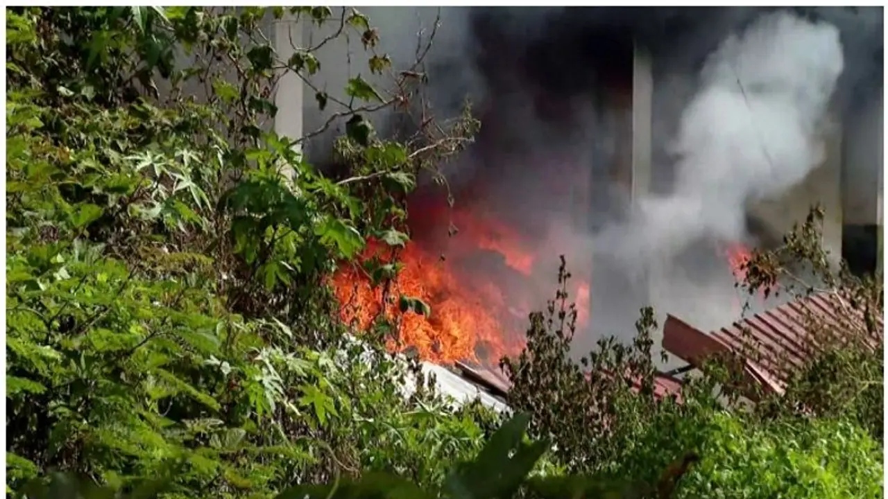 കോഴിക്കോട് മാലിന്യ സംസ്‌കരണ കേന്ദ്രത്തിൽ വൻ തീപിടിത്തം