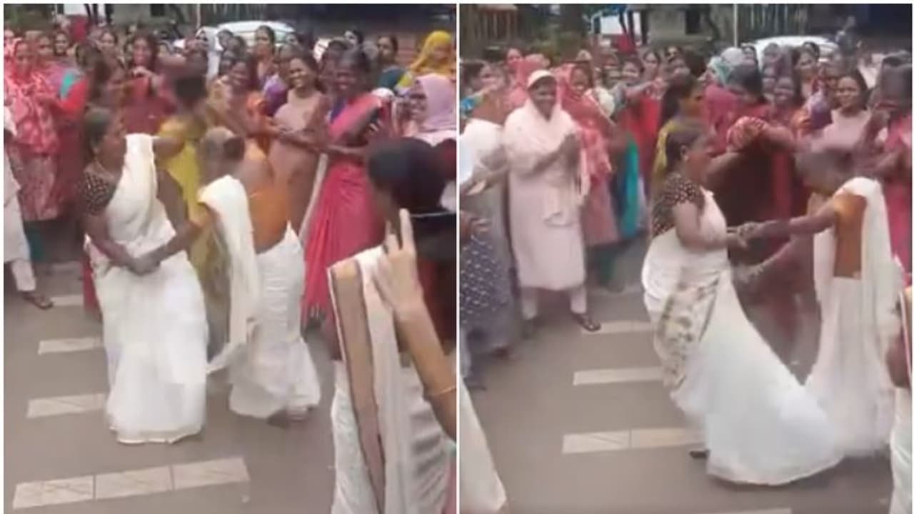  എല്ലാം മറന്ന് ആടിപ്പാടി സരോജനി ചേച്ചിയും ശാന്തേച്ചിയും, ദൃശ്യങ്ങൾ പങ്കുവെച്ച് മന്ത്രി വീഡിയോ