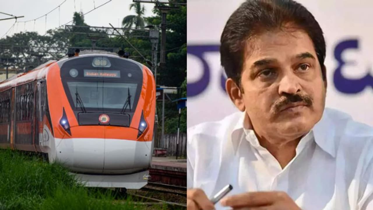 '40 മിനിറ്റ് വരെ ലേറ്റ്, വന്ദേഭാരത് മറ്റ് ട്രെയിനുകൾക്ക് ബുദ്ധിമുട്ട്': കേന്ദ്ര മന്ത്രിക്ക് എംപിയുടെ കത്ത് '40 മിനിറ്റ് വരെ ലേറ്റ്, വന്ദേഭാരത് മറ്റ് ട്രെയിനുകൾക്ക് ബുദ്ധിമുട്ട്': കേന്ദ്ര മന്ത്രിക്ക് എംപിയുടെ കത്ത്