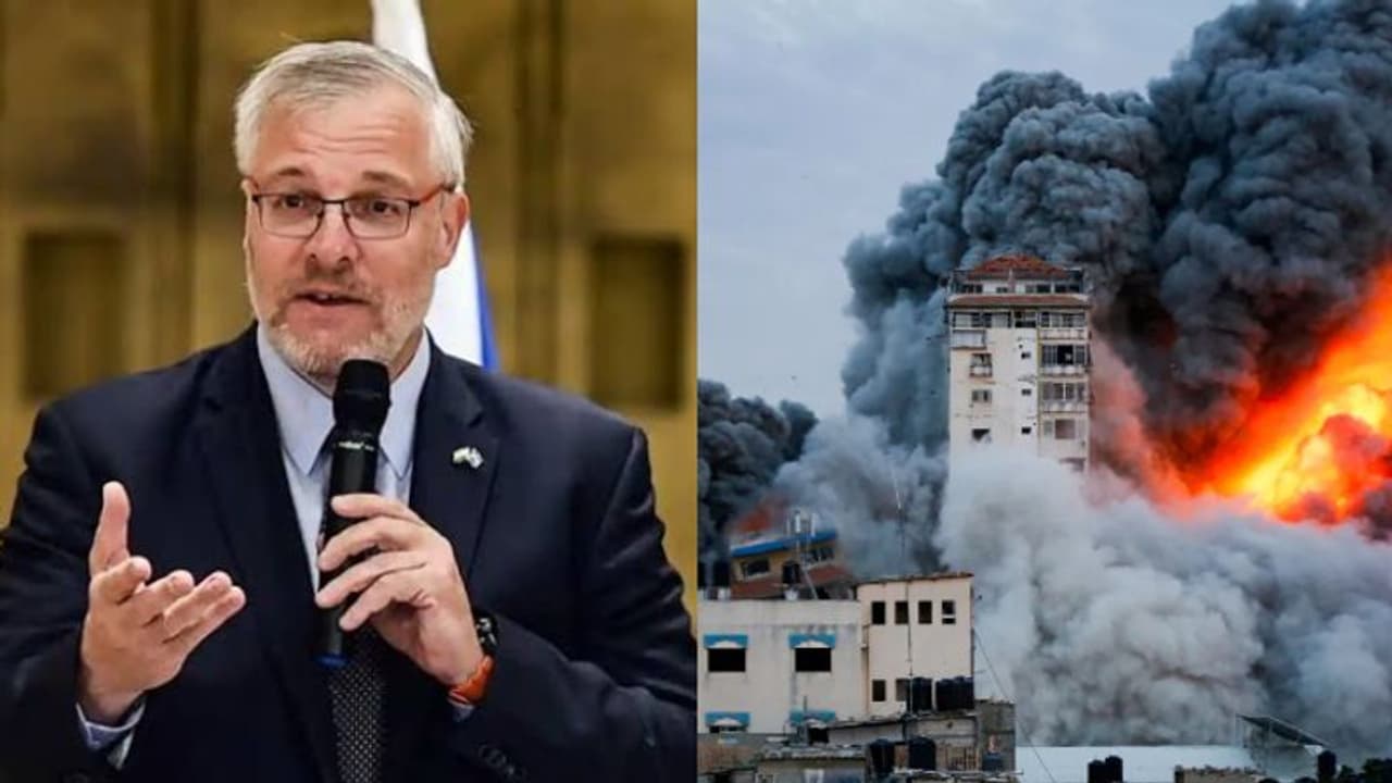 'ആരോടും യുദ്ധത്തിനിറങ്ങാൻ ആവശ്യപ്പെട്ടിട്ടില്ല, എങ്ങനെ തിരിച്ചടിക്കണമെന്ന് ഞങ്ങൾക്കറിയാം'; ഇസ്രയേൽ സ്ഥാനപതി 'ആരോടും യുദ്ധത്തിനിറങ്ങാൻ ആവശ്യപ്പെട്ടിട്ടില്ല, എങ്ങനെ തിരിച്ചടിക്കണമെന്ന് ഞങ്ങൾക്കറിയാം'; ഇസ്രയേൽ സ്ഥാനപതി