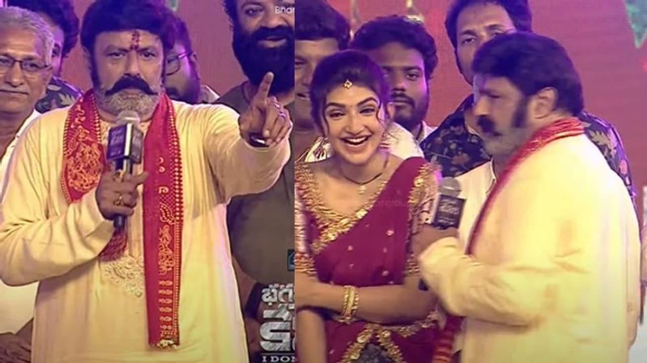 గ్రౌండ్ ఫ్లోర్ బలిసిందా డాడీ అని మోక్షజ్ఞ తిట్టాడు.. శ్రీలీల వల్లే, దసరాకి దంచుదాం : బాలయ్య గ్రౌండ్ ఫ్లోర్ బలిసిందా డాడీ అని మోక్షజ్ఞ తిట్టాడు.. శ్రీలీల వల్లే, దసరాకి దంచుదాం : బాలయ్య