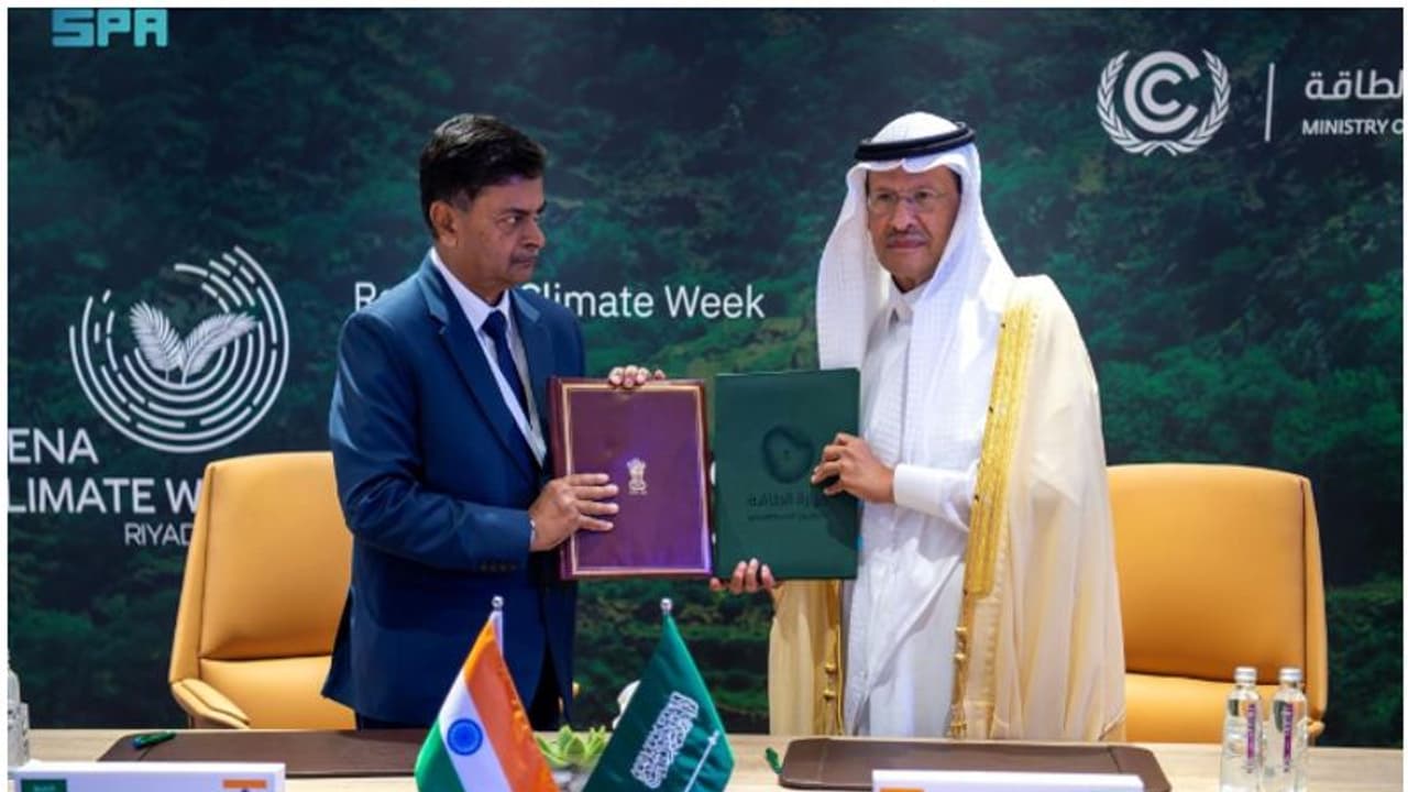 വൈദ്യുതി, ഹരിത ഹൈഡ്രജൻ രംഗത്ത് ഇന്ത്യാ സൗദി സഹകരണത്തിന് ധാരണ വൈദ്യുതി, ഹരിത ഹൈഡ്രജൻ രംഗത്ത് ഇന്ത്യാ സൗദി സഹകരണത്തിന് ധാരണ