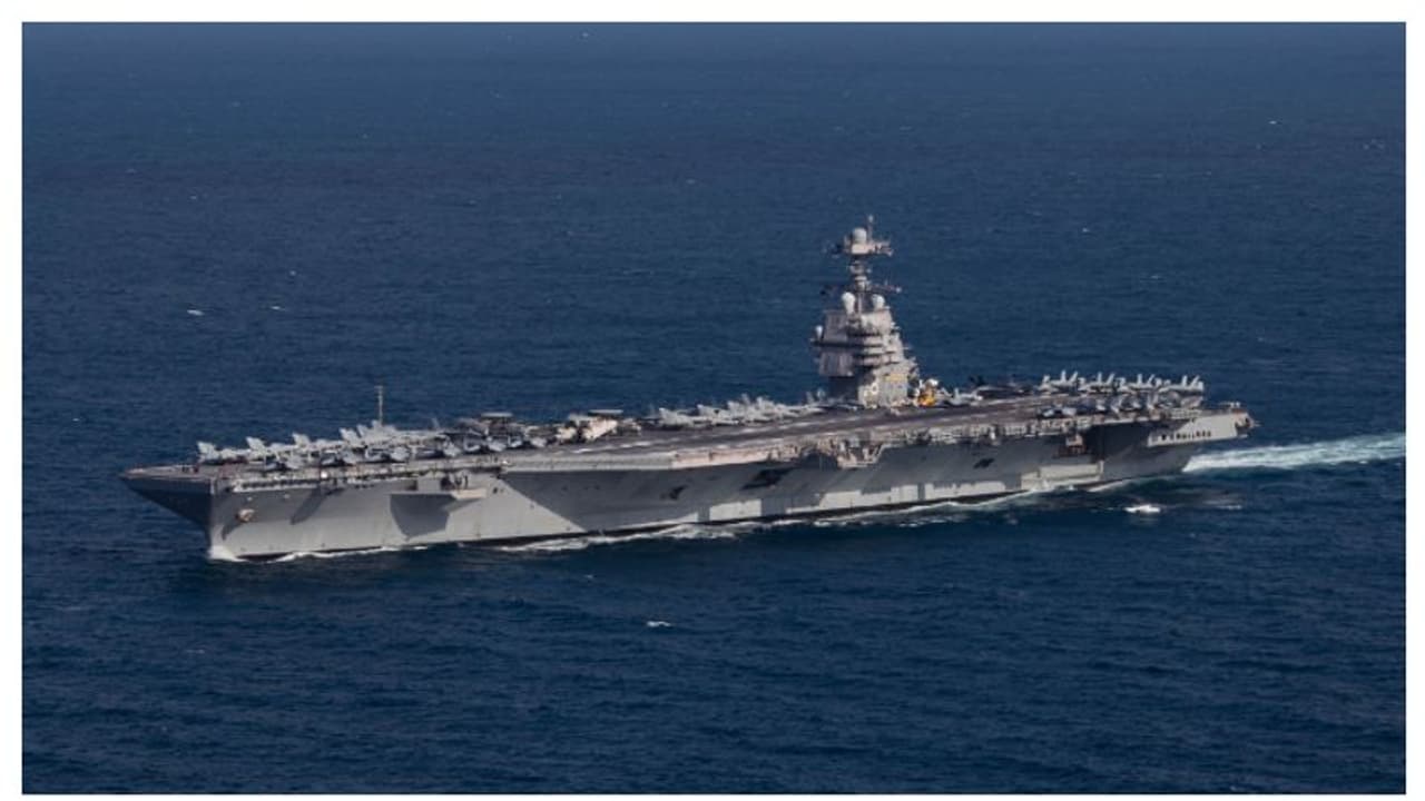 സംഘർഷം കനക്കുന്നു; യുദ്ധമേഖലയിലേക്ക് സൈനിക നീക്കം തുടങ്ങി അമേരിക്ക, യുദ്ധക്കപ്പൽ പുറപ്പെട്ടു സംഘർഷം കനക്കുന്നു; യുദ്ധമേഖലയിലേക്ക് സൈനിക നീക്കം തുടങ്ങി അമേരിക്ക, യുദ്ധക്കപ്പൽ പുറപ്പെട്ടു