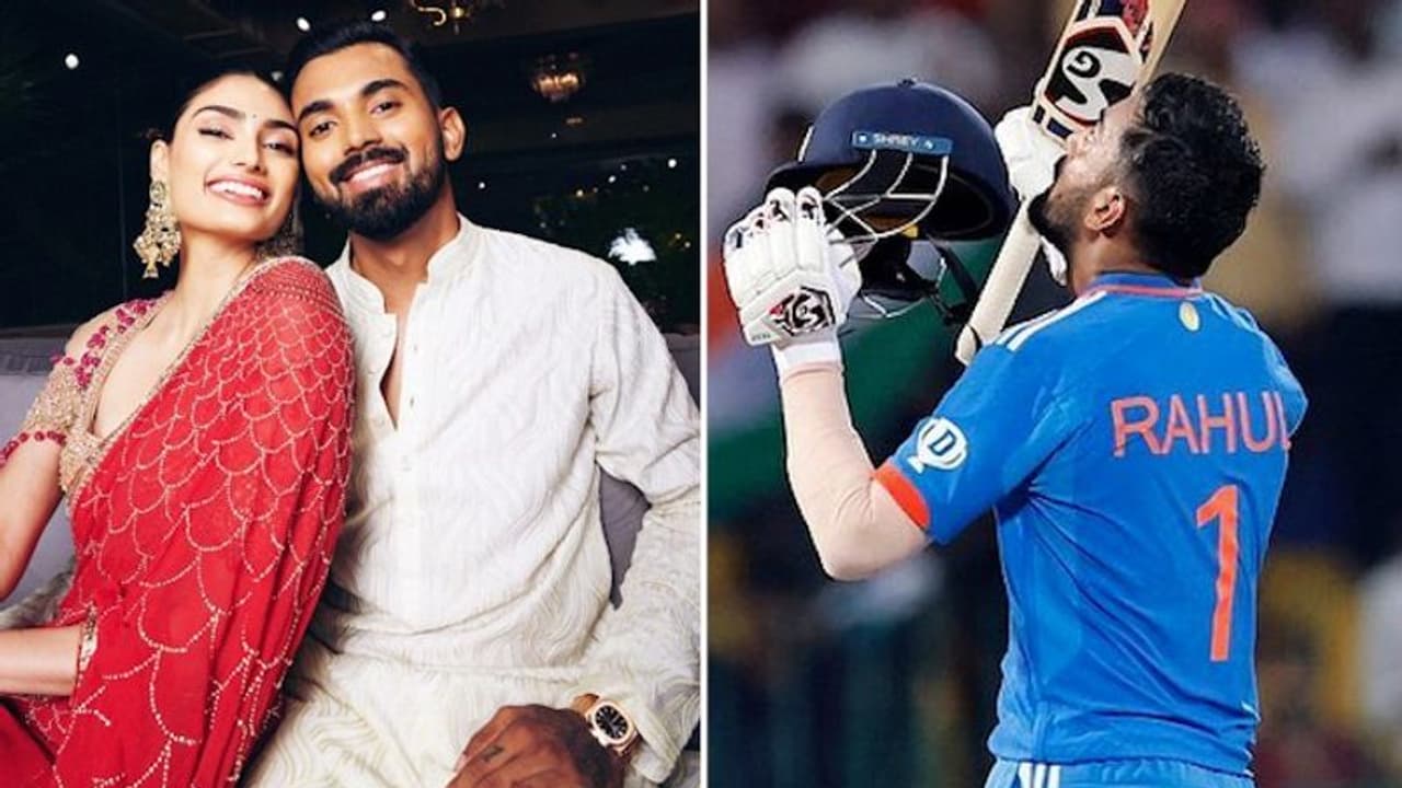 ICC Cricket World Cup: Athiya Shetty beams with joy as 'Best Man' KL Rahul hits winning six against Australia