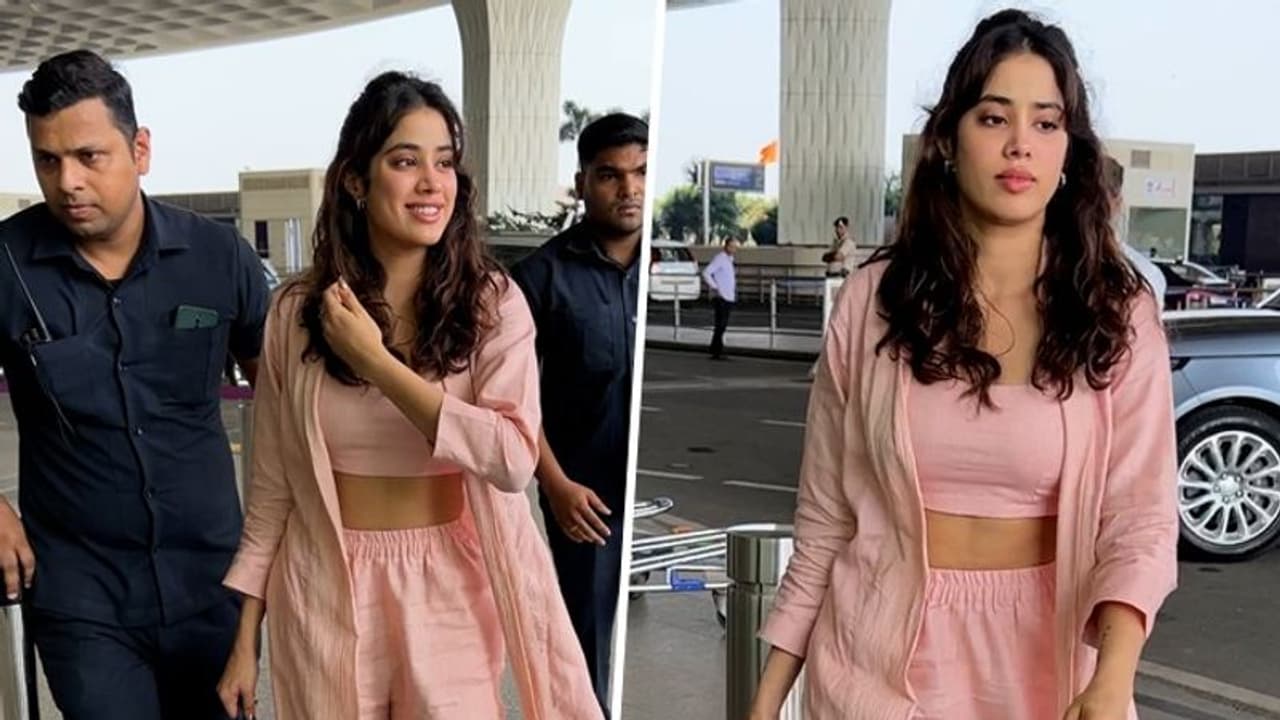 Janhvi Kapoor spotted at the airport with alleged boyfriend Shikhar Pahariya, sparks vacation rumours Janhvi Kapoor spotted at the airport with alleged boyfriend Shikhar Pahariya, sparks vacation rumours