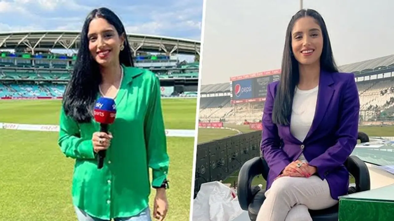 ലോകകപ്പ് റിപ്പോര്ട്ട് ചെയ്യാനെത്തിയ പാകിസ്ഥാന് വനിതാ മാധ്യമ പ്രവര്ത്തക സൈനബ് അബ്ബാസിനെ തിരിച്ചയച്ചു ലോകകപ്പ് റിപ്പോര്ട്ട് ചെയ്യാനെത്തിയ പാകിസ്ഥാന് വനിതാ മാധ്യമ പ്രവര്ത്തക സൈനബ് അബ്ബാസിനെ തിരിച്ചയച്ചു