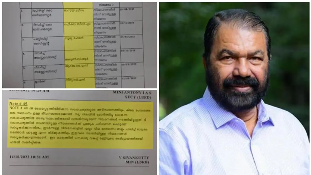 ഇഷ്ടക്കാർക്ക് ഇഷ്ടം പോലെ! മന്ത്രി ശിവൻകുട്ടി ഇടപെട്ടു, കിലെയിൽ 10 പേർക്ക് കൂടി പിൻവാതിൽ നിയമനം; തെളിവ് ഇഷ്ടക്കാർക്ക് ഇഷ്ടം പോലെ! മന്ത്രി ശിവൻകുട്ടി ഇടപെട്ടു, കിലെയിൽ 10 പേർക്ക് കൂടി പിൻവാതിൽ നിയമനം; തെളിവ്
