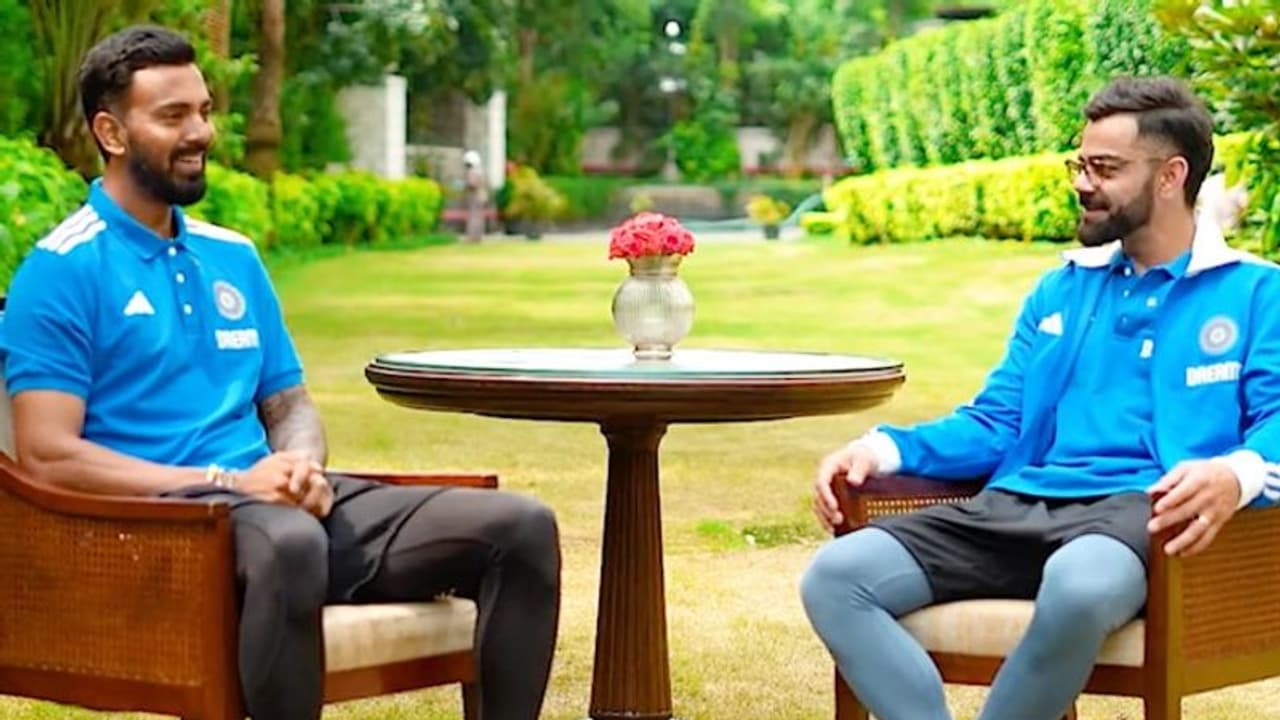 ODI World Cup 2023: Virat Kohli, KL Rahul reflect on crucial partnership against Australia WATCH ODI World Cup 2023: Virat Kohli, KL Rahul reflect on crucial partnership against Australia WATCH