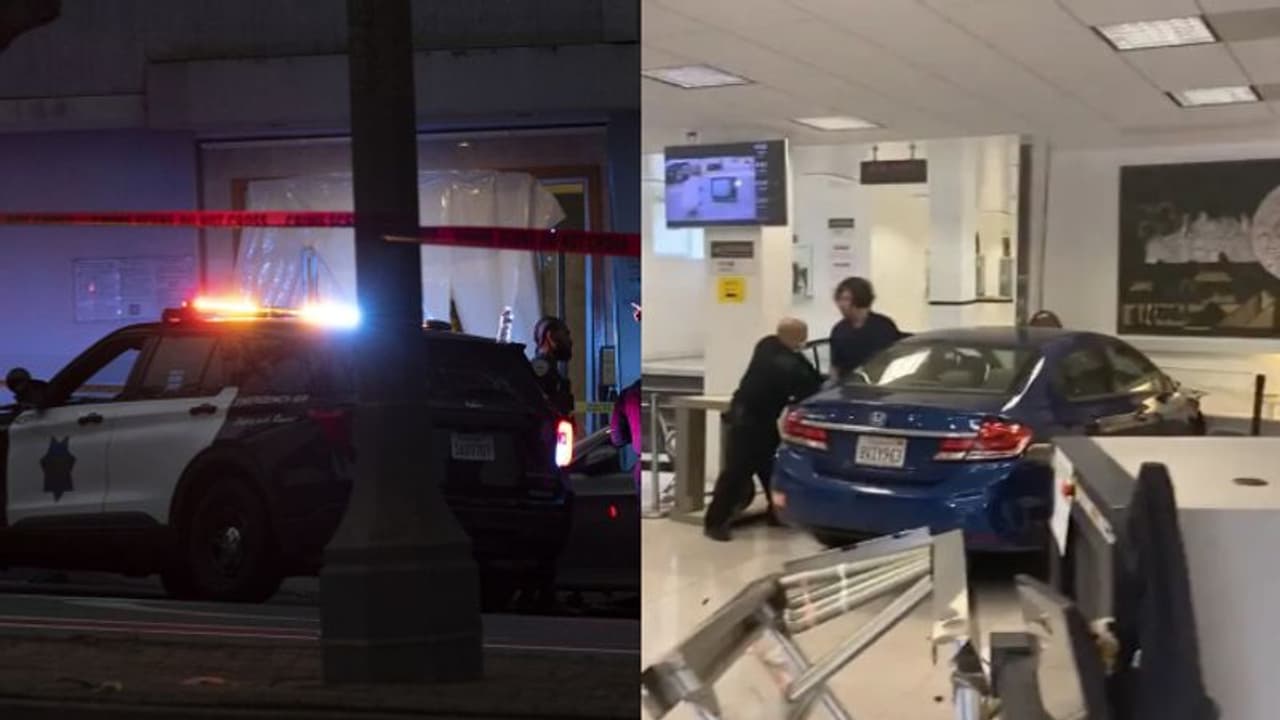 അമേരിക്കയിലെ ചൈനീസ് കോണ്‍സുലേറ്റിലേക്ക് കാർ ഇടിച്ച് കയറ്റിയ ആളെ വെടിവച്ച് വീഴ്ത്തി 