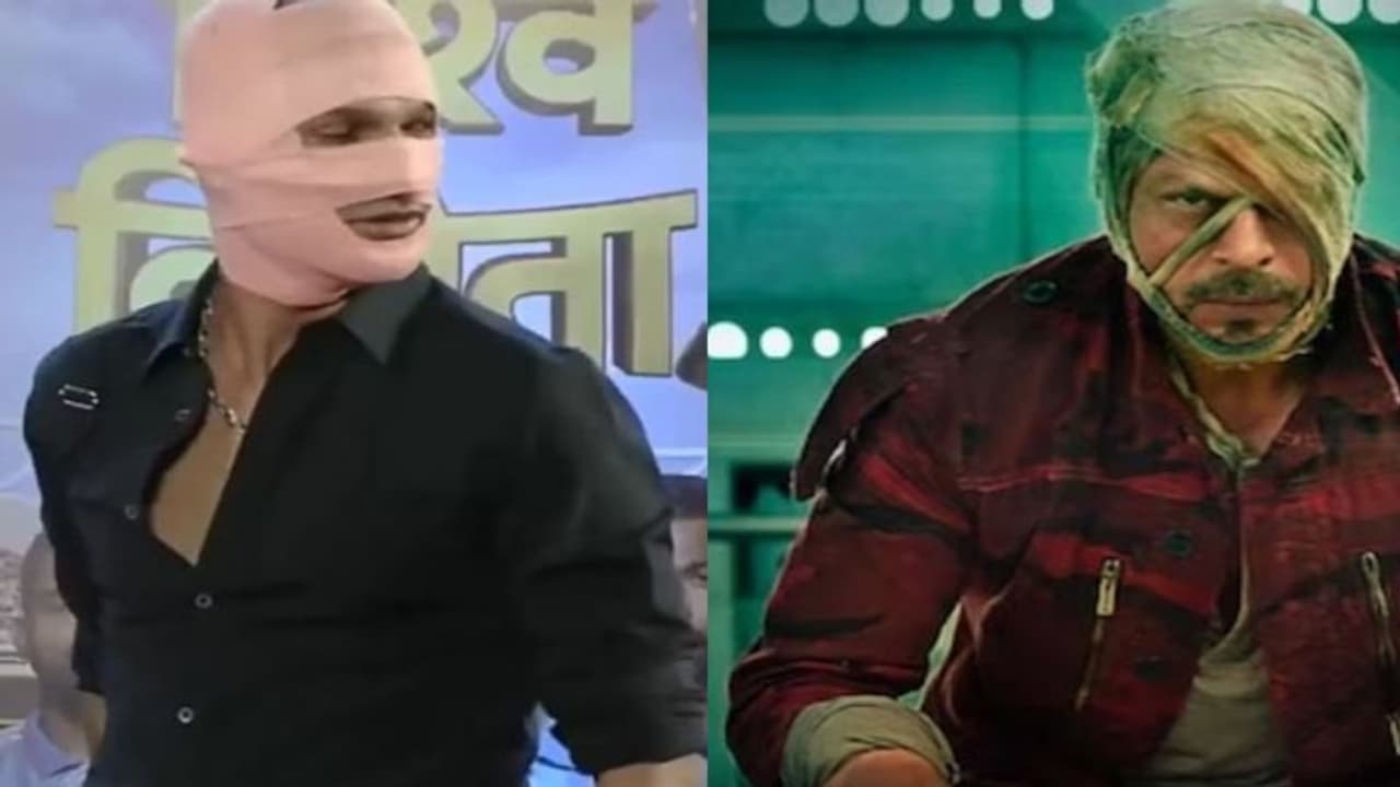 ஷாருக்கானின் ஜவான் கெட்டப்பில் வந்து டயலாக் பேசும் ஷிகர் தவான் – வைரலாகும் வீடியோ! ஷாருக்கானின் ஜவான் கெட்டப்பில் வந்து டயலாக் பேசும் ஷிகர் தவான் – வைரலாகும் வீடியோ!